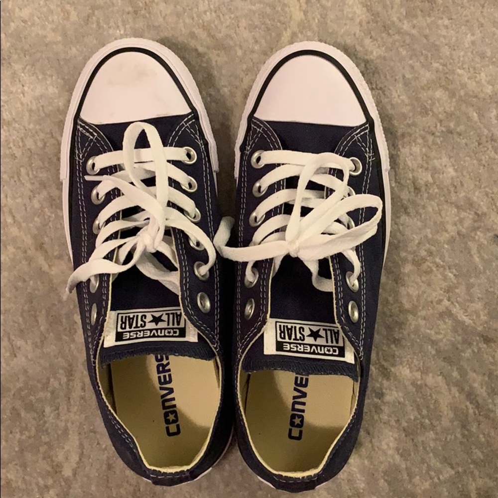 Navy Converse